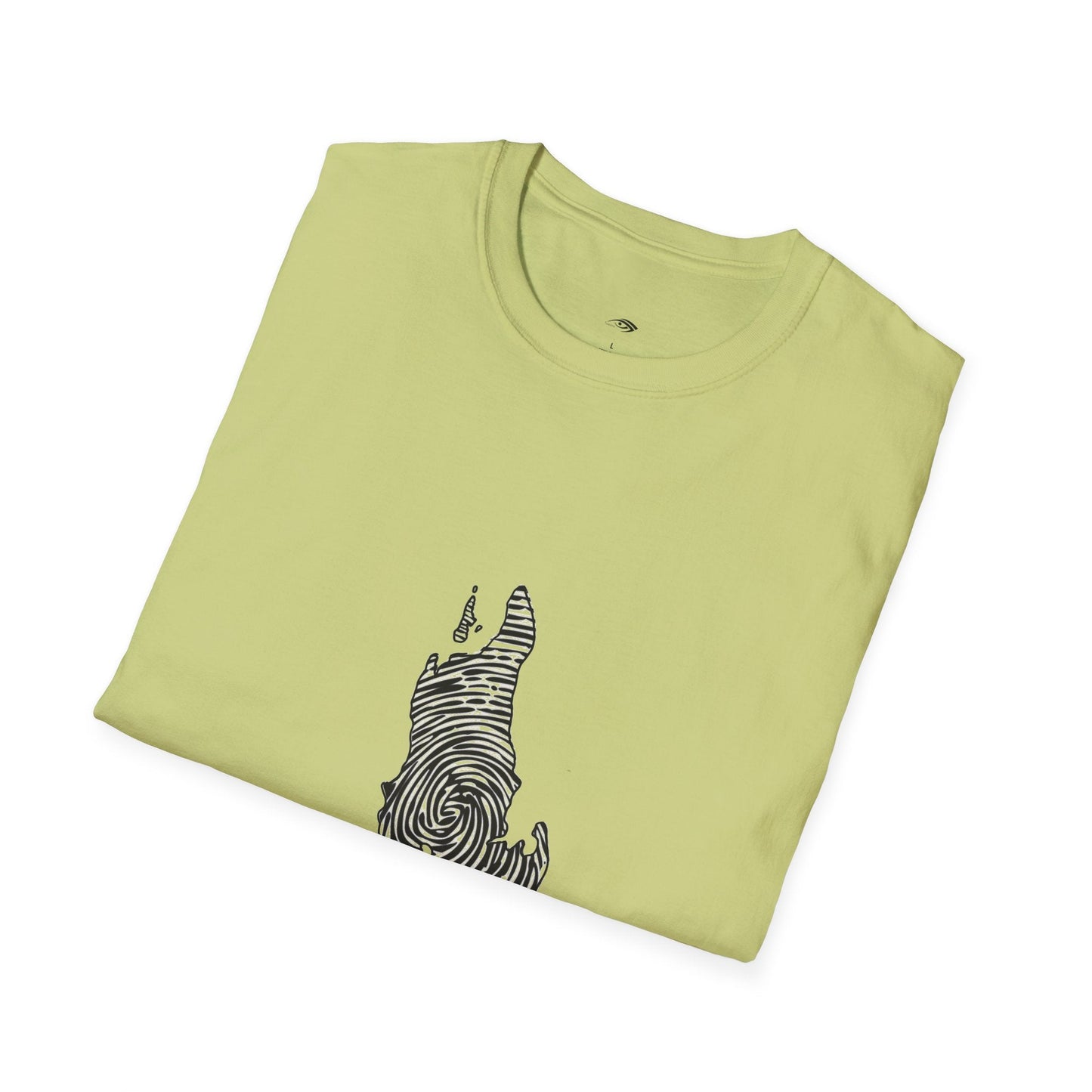 Unguja Island T-Shirt – Minimalist Zanzibar Map Design Printify