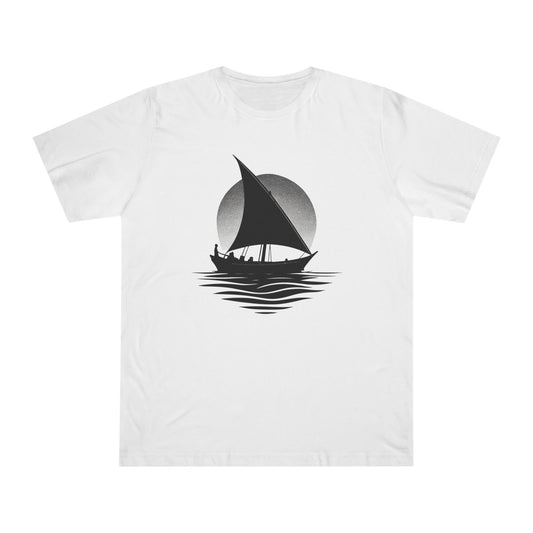Zanzibar Sunset Dhow Dream – Unisex T-Shirt, Coastal Travel Wear, Tropical Beach Style - twasira