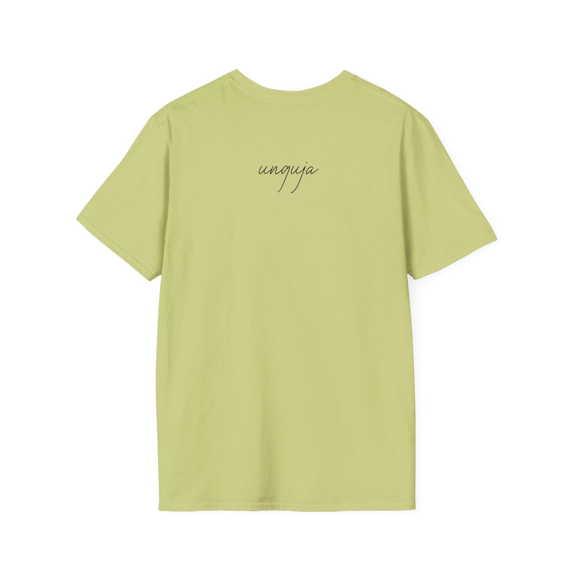Unguja Island T-Shirt – Minimalist Zanzibar Map Design Printify