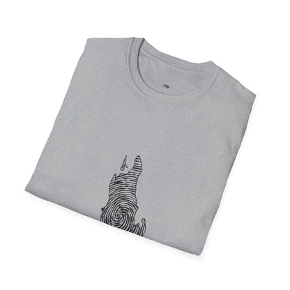 Unguja Island T-Shirt – Minimalist Zanzibar Map Design Printify