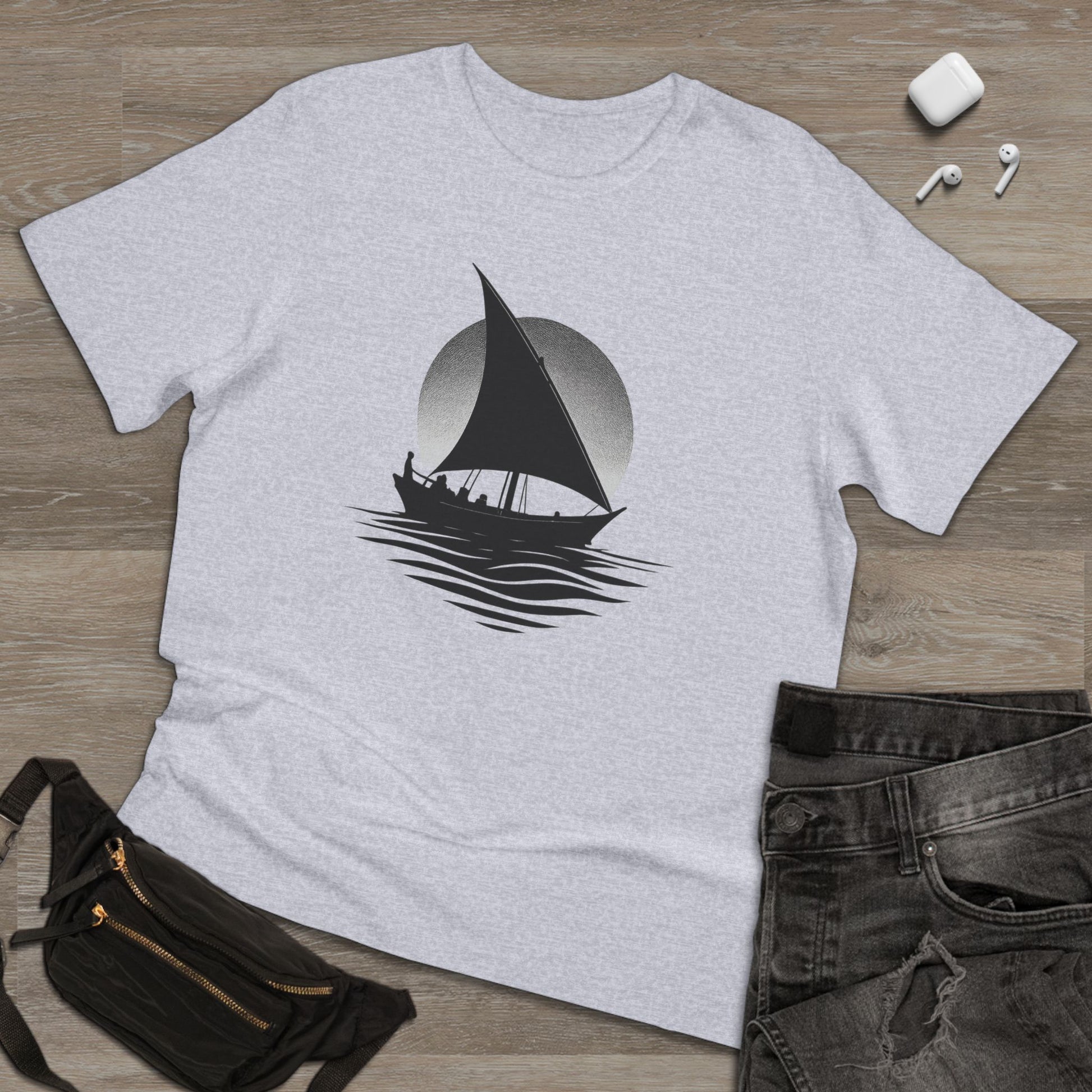 Zanzibar Sunset Dhow Dream – Unisex T-Shirt, Coastal Travel Wear, Tropical Beach Style - twasira
