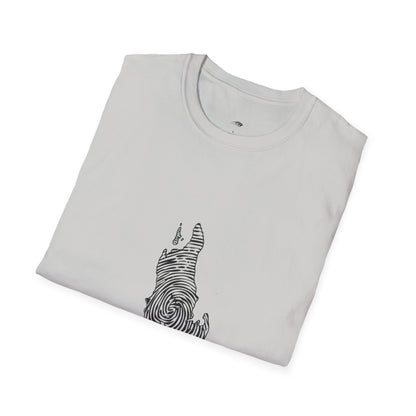 Unguja Island T-Shirt – Minimalist Zanzibar Map Design Printify
