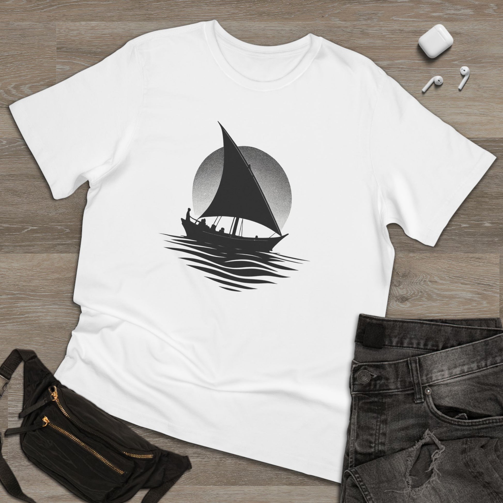 Zanzibar Sunset Dhow Dream – Unisex T-Shirt, Coastal Travel Wear, Tropical Beach Style - twasira