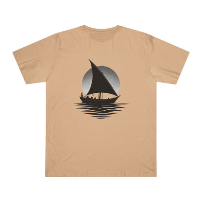 Zanzibar Sunset Dhow Dream – Unisex T-Shirt, Coastal Travel Wear, Tropical Beach Style - twasira