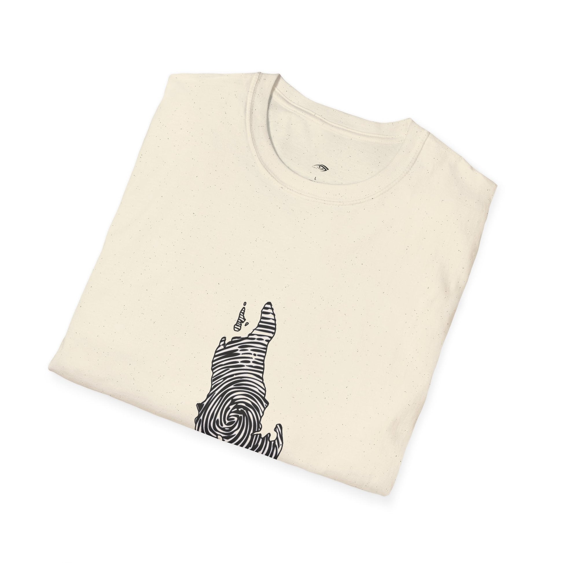 Unguja Island T-Shirt – Minimalist Zanzibar Map Design Printify