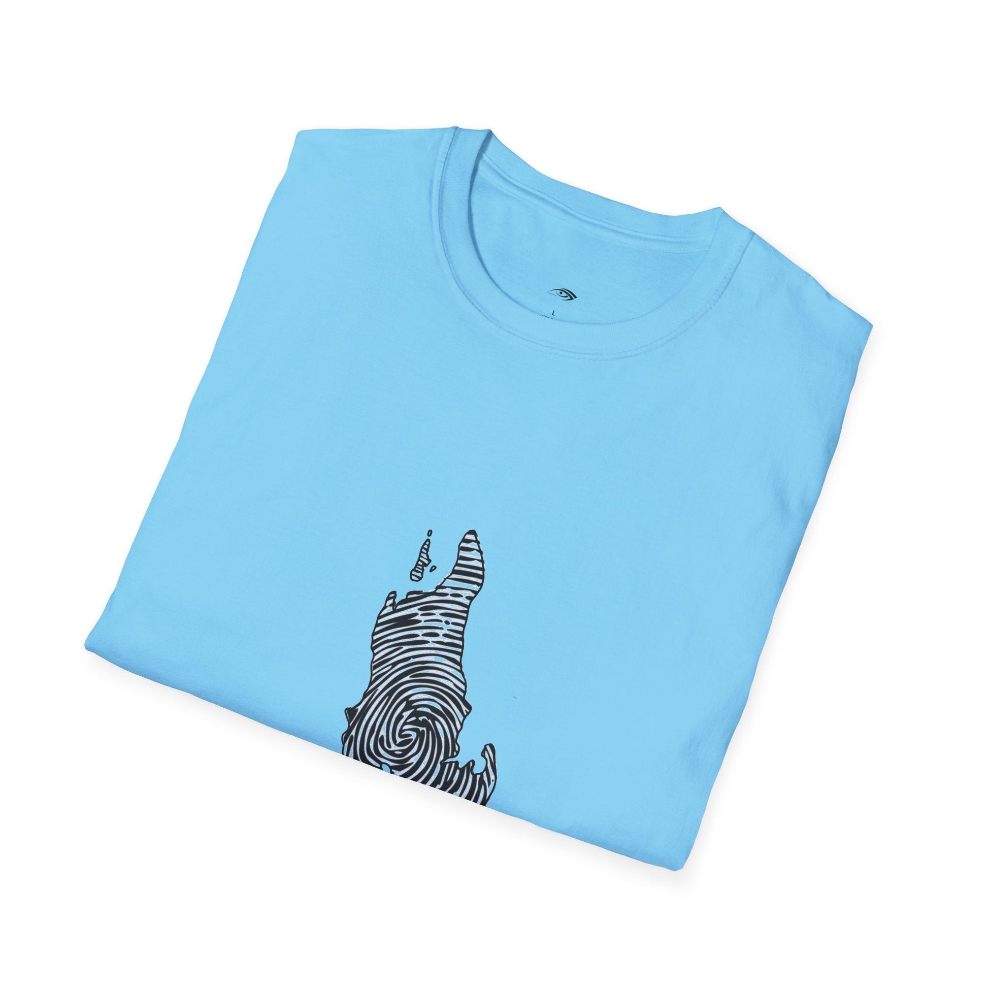 Unguja Island T-Shirt – Minimalist Zanzibar Map Design Printify