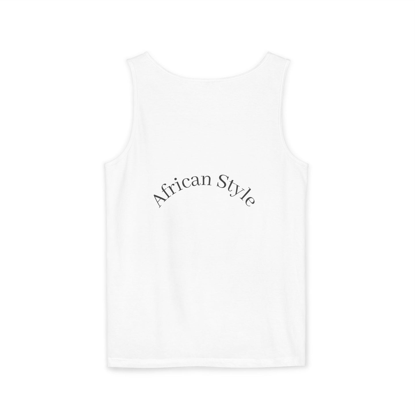 African Warrior Unisex Tank Top, Graphic Tank, Summer Fashion, Vacation Wear, Gift for Him or Her, African Style Clothing - twasira
