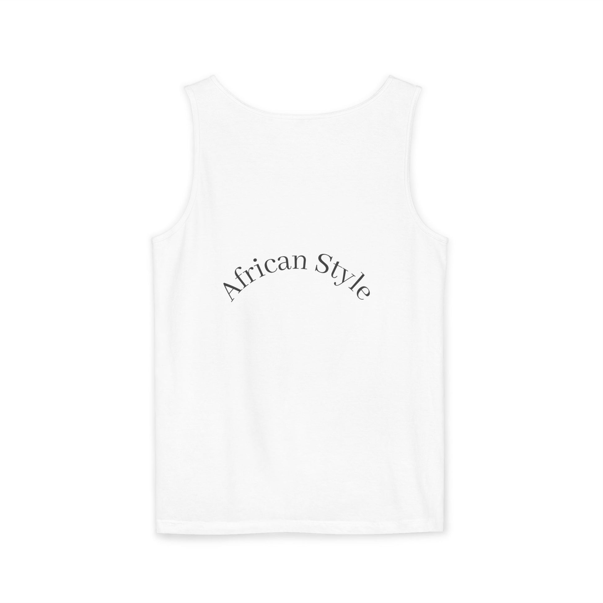 African Warrior Unisex Tank Top, Graphic Tank, Summer Fashion, Vacation Wear, Gift for Him or Her, African Style Clothing - twasira