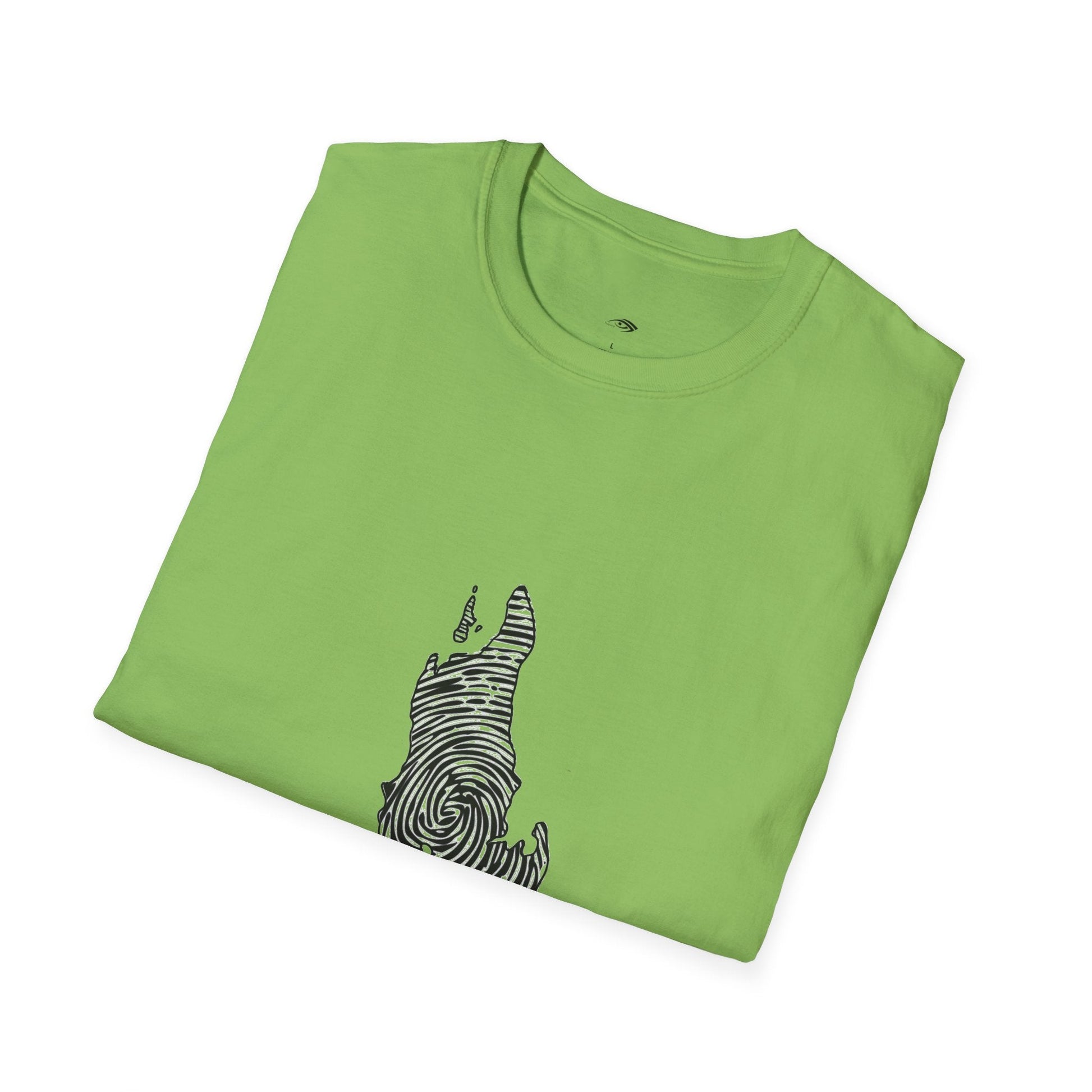 Unguja Island T-Shirt – Minimalist Zanzibar Map Design Printify