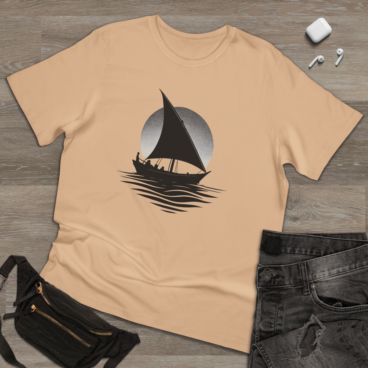 Zanzibar Sunset Dhow Dream – Unisex T-Shirt, Coastal Travel Wear, Tropical Beach Style - twasira