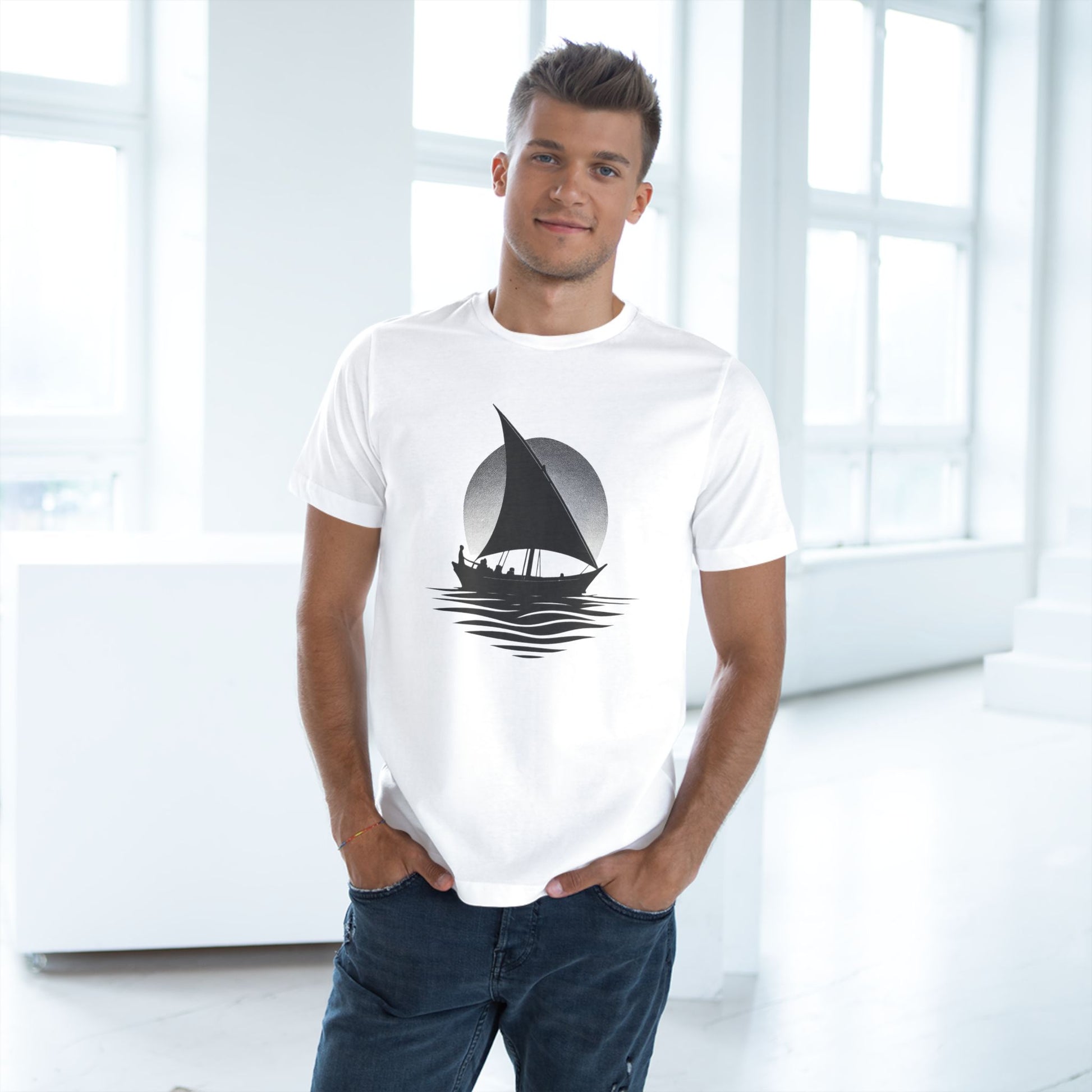 Zanzibar Sunset Dhow Dream – Unisex T-Shirt, Coastal Travel Wear, Tropical Beach Style - twasira
